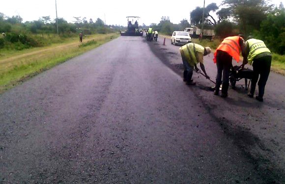 Laying Prefix on Katitu – Kendu Bay Road Project